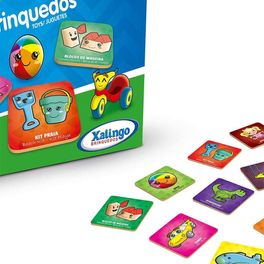 Jogo de Memória Escolinha Animais Xalingo - Casa & Vídeo