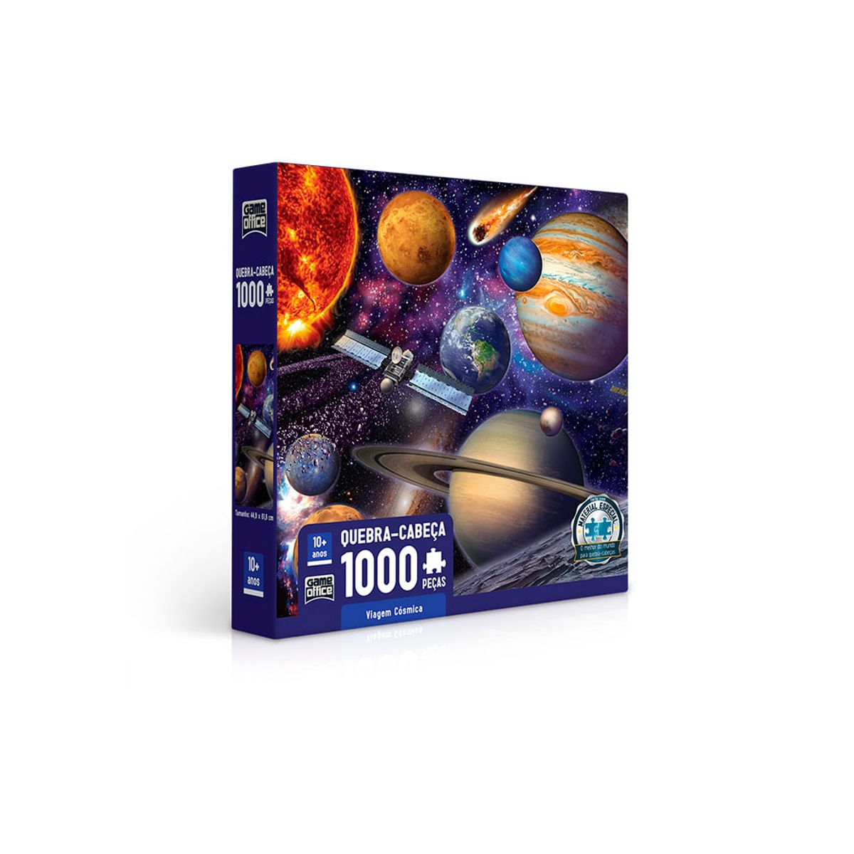 Quebra-cabeça viagem cósmica 1000 peças Toyster - Ibyte