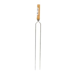 Espeto Para Churrasco Duplo 55Cm-Mor