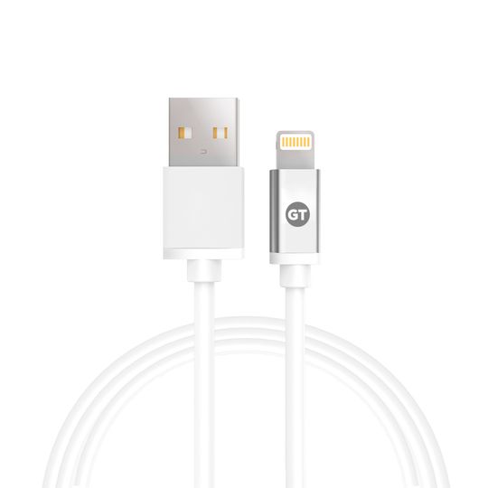 Cabo Lightning MFi para USB 1.2m - Branco | GT