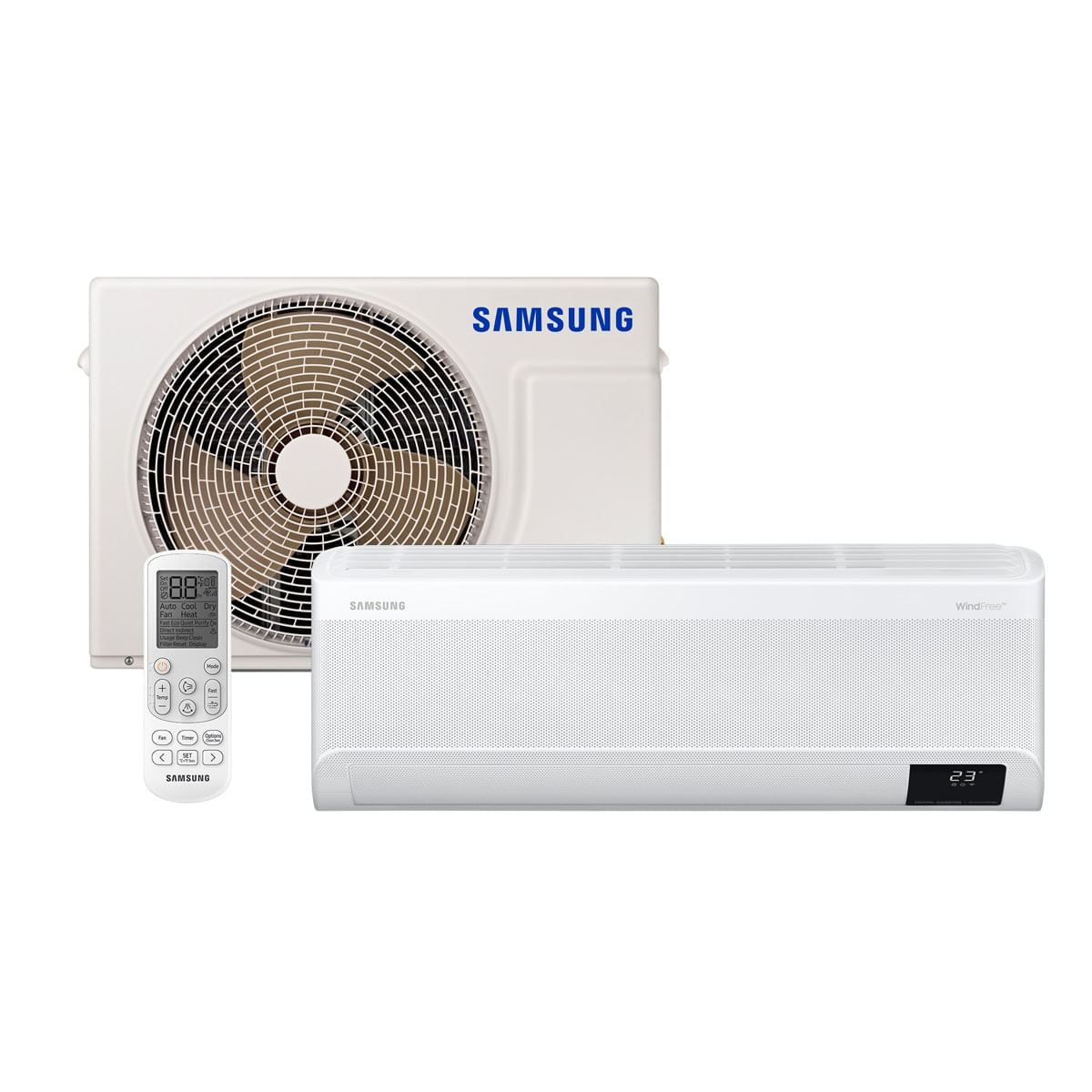 Ar Condicionado Split Inverter Samsung WindFree 9000Btu Frio - Ibyte