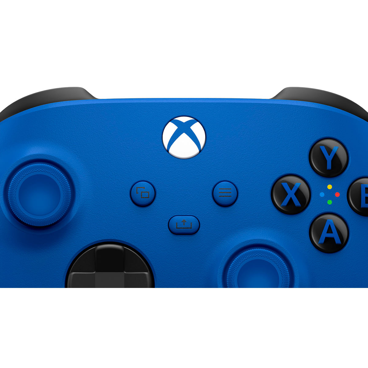 Controle Sem Fio Xbox Shock Blue Microsoft - AOMS0024