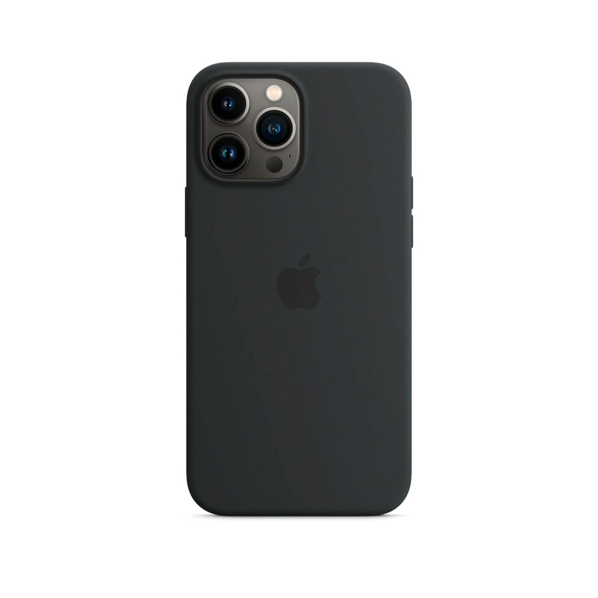 Capa MagSafe iPhone 13 Pro Max Apple Silicone Meia Noite - lojaibyte