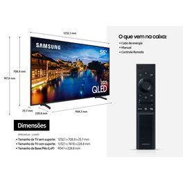 Smart-TV-QLED-65”-Samsung-QN65Q60AAGXZD-4K-UHD-HDR-Wi-Fi-2-USB-3-HDMI-Alexa-Built-In-Modo-Game
