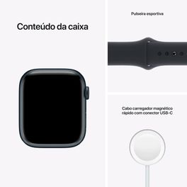 Apple-Watch-Series-7-GPS---Cellular-45mm-Caixa-de-Aluminio-Meia-noite-com-Pulseira-esportiva-Meia-noite---MKJP3BE-A