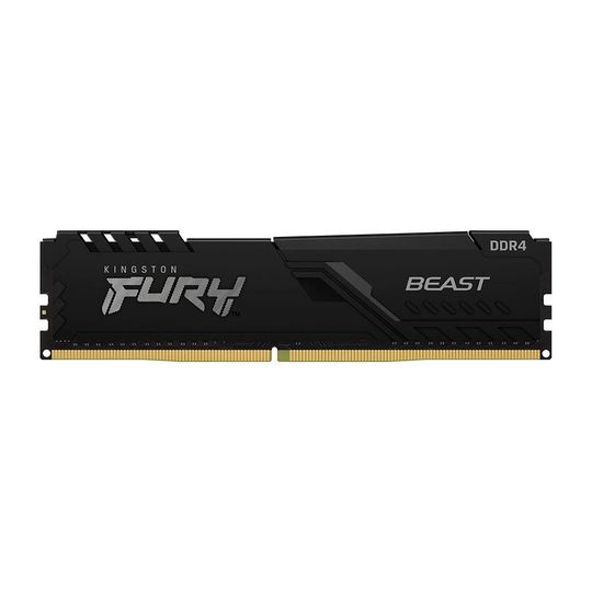 Memória Gamer Kingston Fury Beast 32GB 2666MHz DDR4 CL16 Preto - KF426C16BB/32