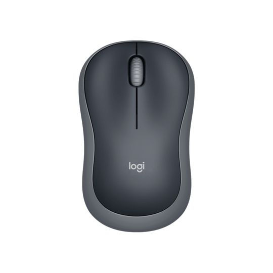 Mouse sem Fio Logitech M185 Cinza