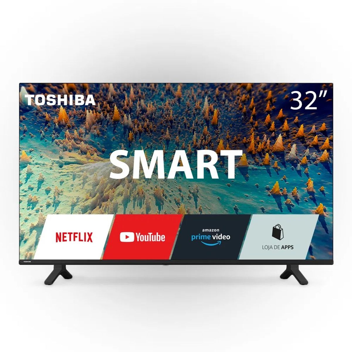 Toshiba – 32″ Clase LED HD Smart TV – deFabrica