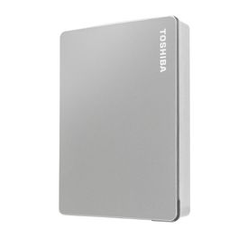 HD Externo Portátil Toshiba 2TB Canvio Flex USB 3.0 Prata - lojaibyte