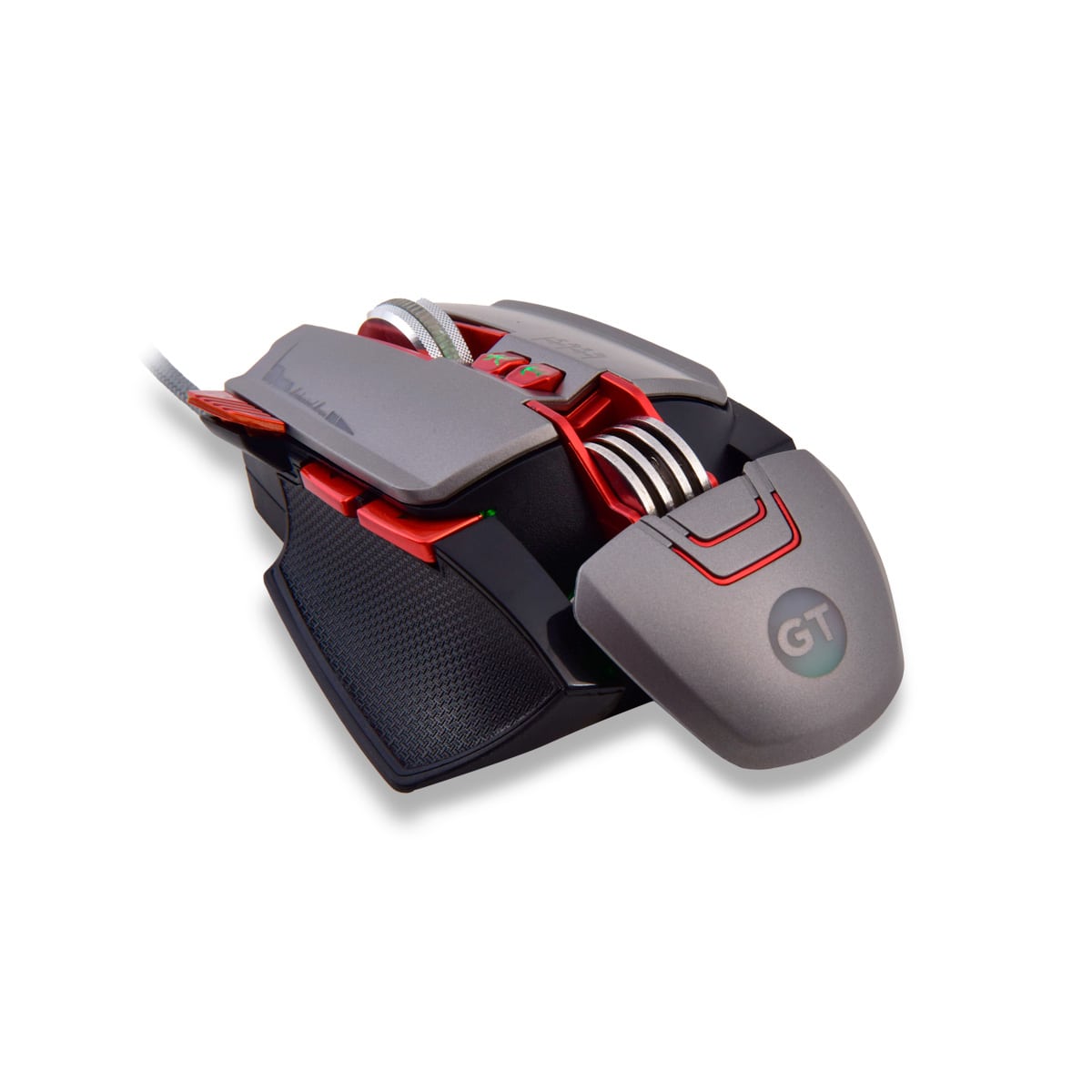 Mouse Gamer 7800 DPI Accurate 2 com LED, 8 Botões Programáveis e Ajuste de Peso | GT Gamer