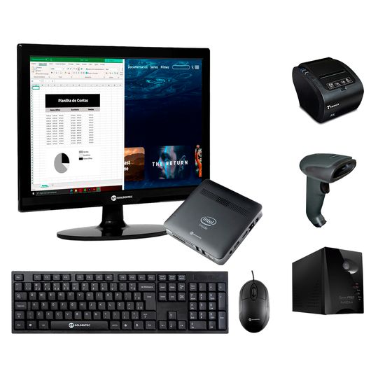 Mini-PC-Comercial-Intel®-Dual-Core-4GB-SSD-64GB---Monitor-19----Teclado---Mouse---Estabilizador---Impressora-Termica---Leitor-de-Codigo-de-Barras