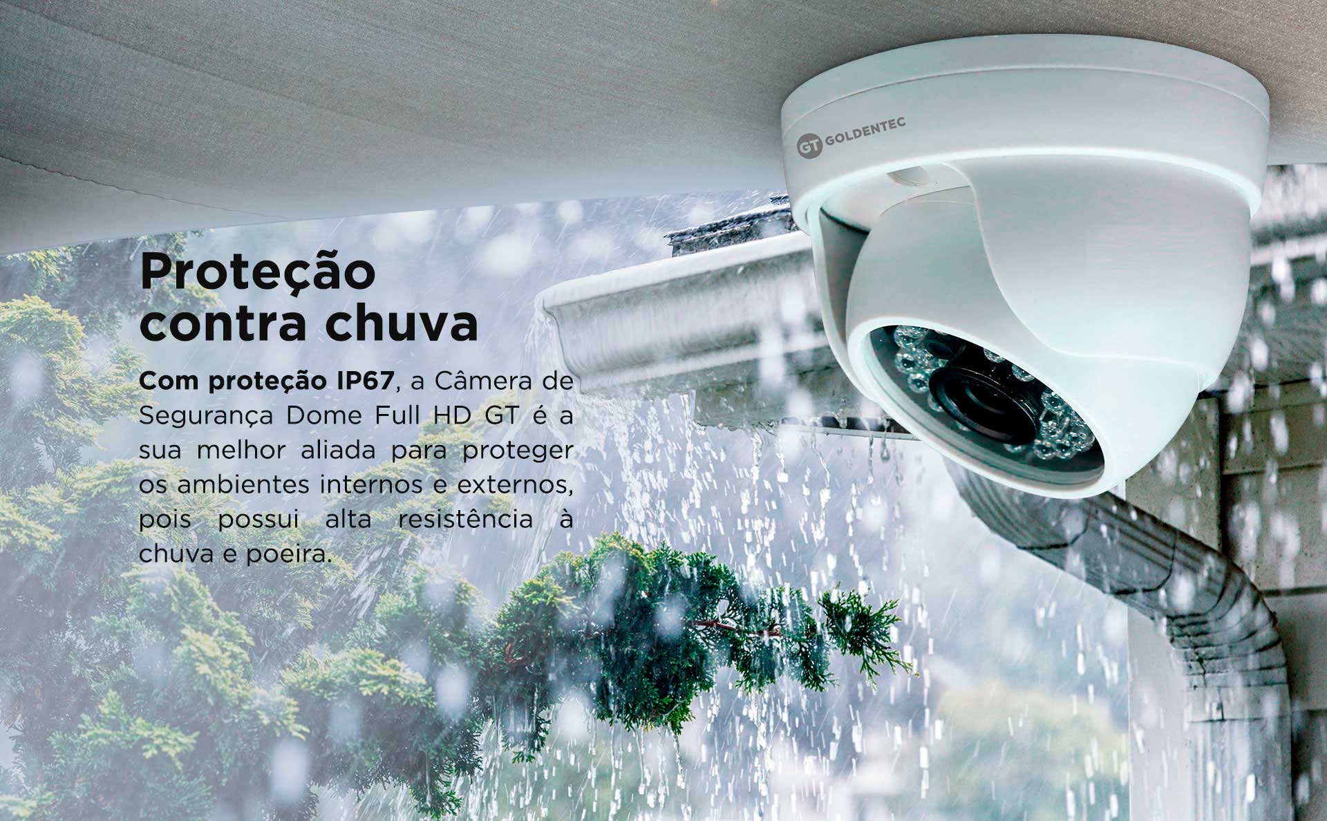 Câmera de Segurança Dome Full HD 2MP | GT