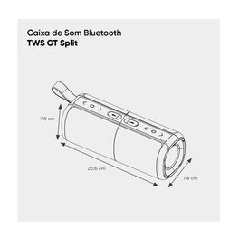Caixa-de-Som-TWS-20W-RMS-GT-Split-|-GT