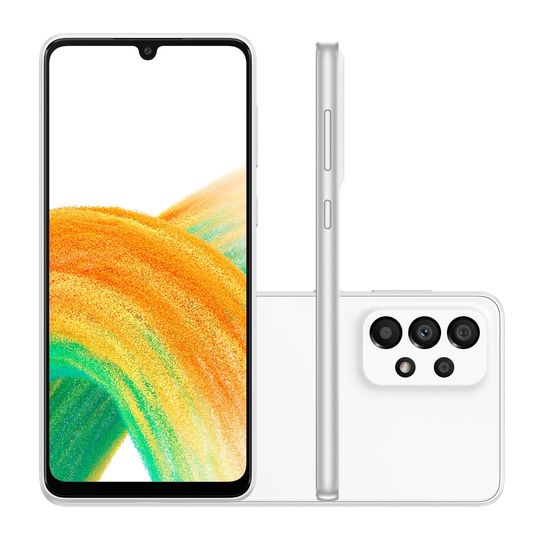 Smartphone Samsung Galaxy A33 5G 128GB 6GB De RAM Branco - Ibyte