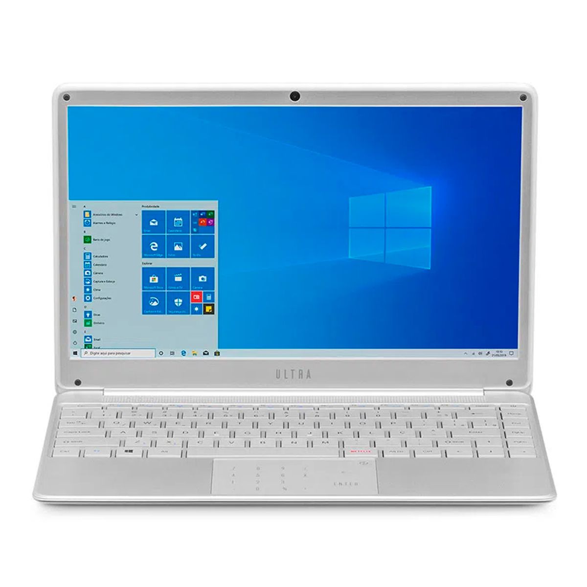Notebook Intel Core i3 4GB RAM 1TB Ultra UB431 14.1 Windows 10 Prata