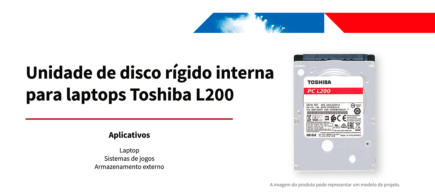 Disco Rígido para Notebook Toshiba L200