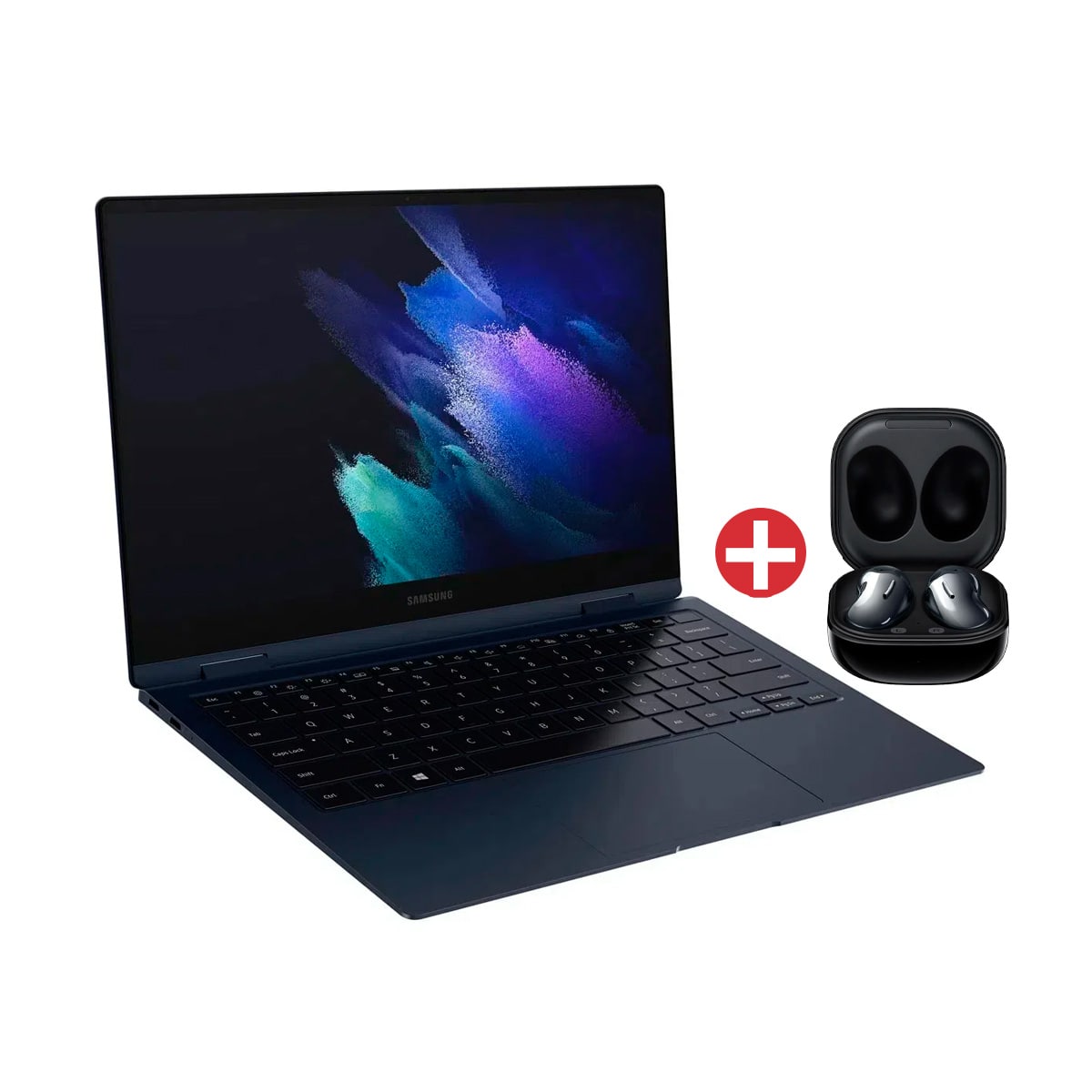 Kit Notebook Samsung Galaxy Book Pro 360 + Fone de Ouvido Samsung - Ibyte