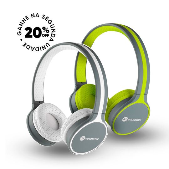 Kit-Headphone-GT-H01---Branco-Verde
