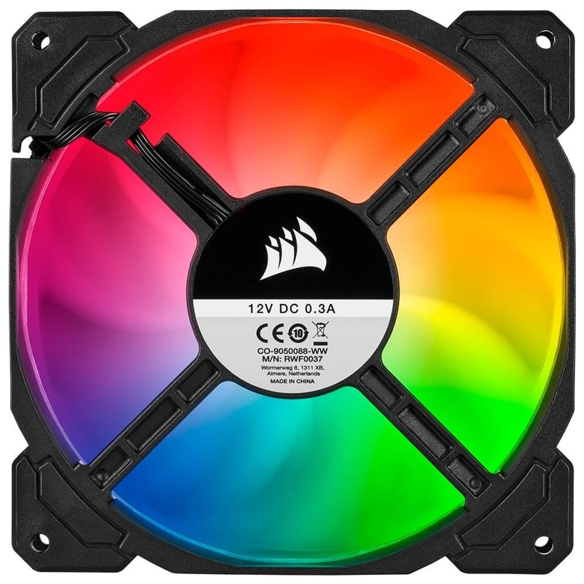 Kit com 2 Cooler FAN Corsair iCUE SP140 RGB Pro
