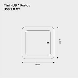 Mini-HUB-com-4-portas-USB-2.0-|-GT