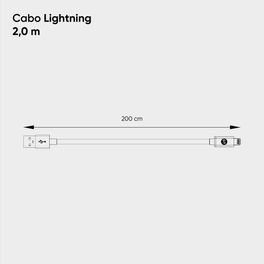 Cabo-Lightning-MFi-para-USB-Nylon-2m---Space-Gray-|-GT