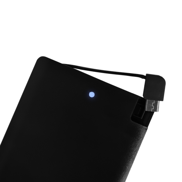 Carregador Portátil 2500mAh com cabo Micro USB integrado | GT