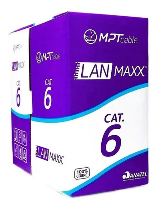 Cabo de Rede MPT UTP 23 Awg, 4p Cat6 305MT - 53040545
