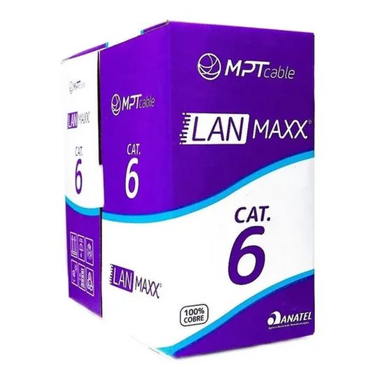 Cabo de Rede MPT UTP 23 Awg, 4p Cat6 305MT - 53040545