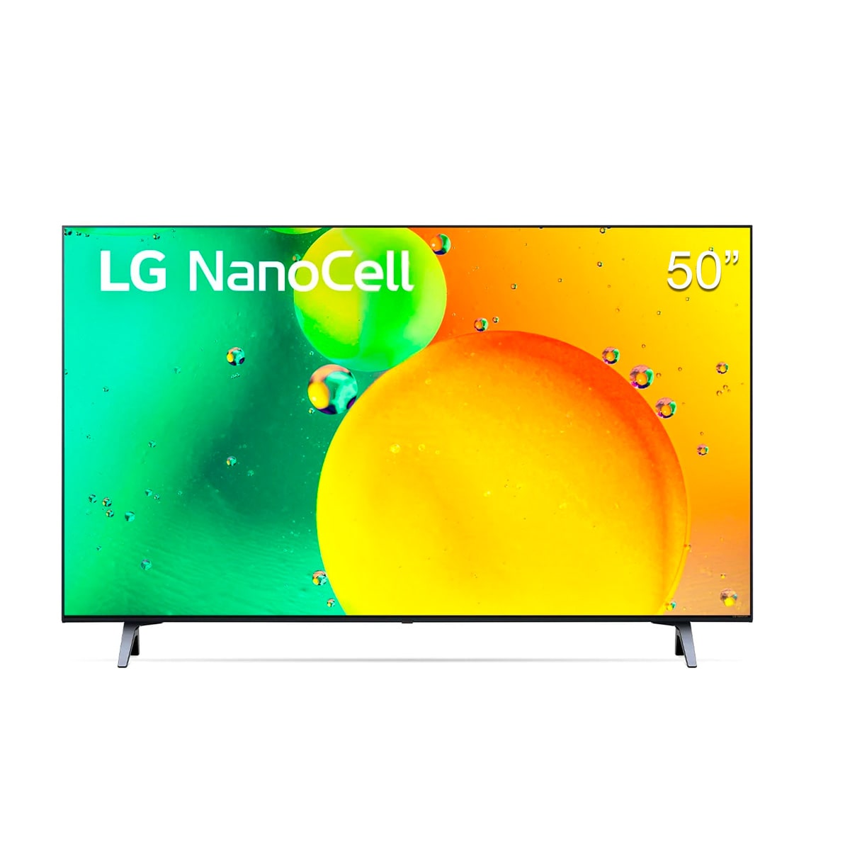 Smart Tv 50 LG 4K NanoCell 50NANO75SQA 2022, Inteligência Artificial ThinQAI Smart Magic Google Alexa