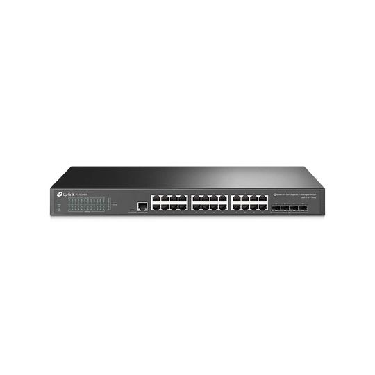 Switch 24 portas / 1000 + 4 SFP TP-Link Gerenciável L2 TL-SG3428