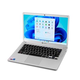 Notebook GT Silver Intel® Dual-Core, 4GB, SSD 64GB, 14", Windows 10 Goldentec