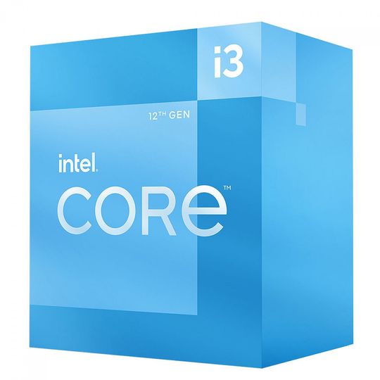 Processador Intel Core i3-12100F 3.3GHz (4.3GHz Turbo) 12MB, 12ª Geração, 4-Cores 8-Threads, LGA1700 - BX8071512100F