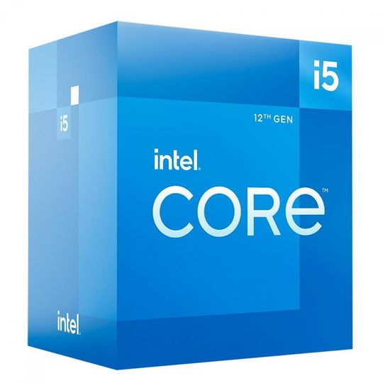 Processador Intel Core i5-12400F 2.5GHz (4.4GHz Turbo) 18MB, 12ª Geração, 6-Cores 12-Threads, LGA 1700 - BX8071512400F