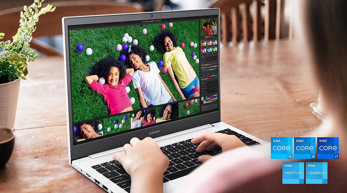 Notebook Samsung Book 11ª Geração Intel Core i5-1135G7 8GB HDD 1TB 15,6 Full HD Windows 11 Home Cinza-chumbo