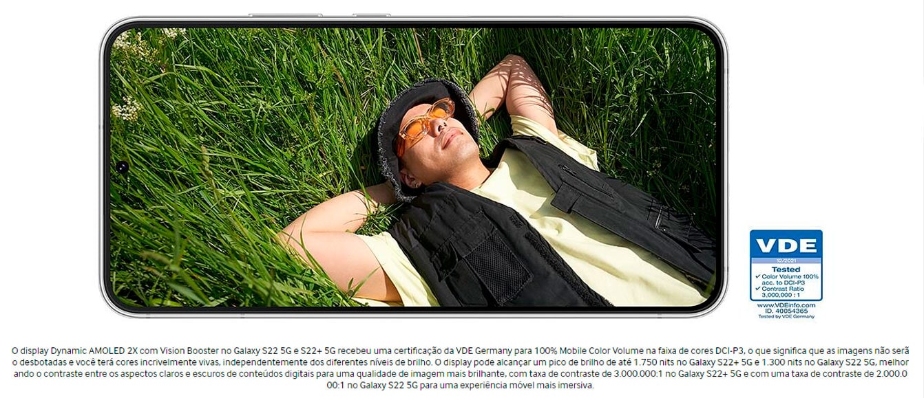 SSmartphone Samsung Galaxy S22 5G 128GB