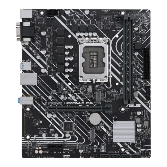 Placa-Mãe Asus Prime H610M-E D4 (12ª Geração) LGA1700 2x M.2 Nvme