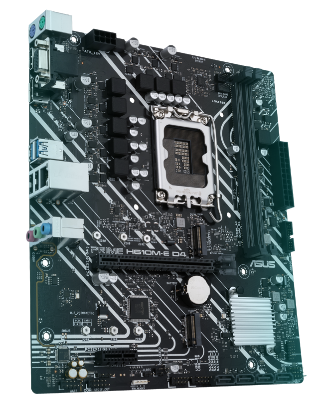 Placa-Mãe Asus Prime H610M-E D4