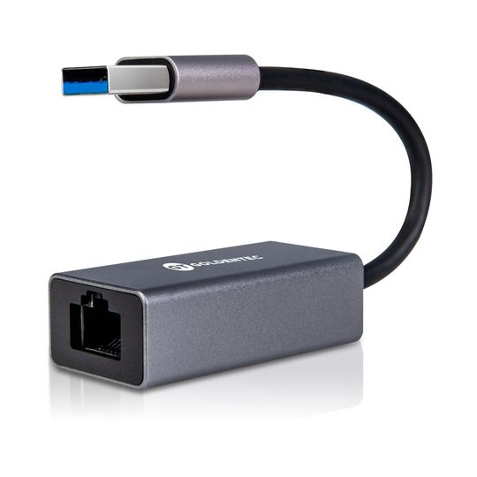 Cabo Adaptador USB 3.0 Fast Ethernet para RJ45 10/100/1000Mbps 18,5cm | Goldentec