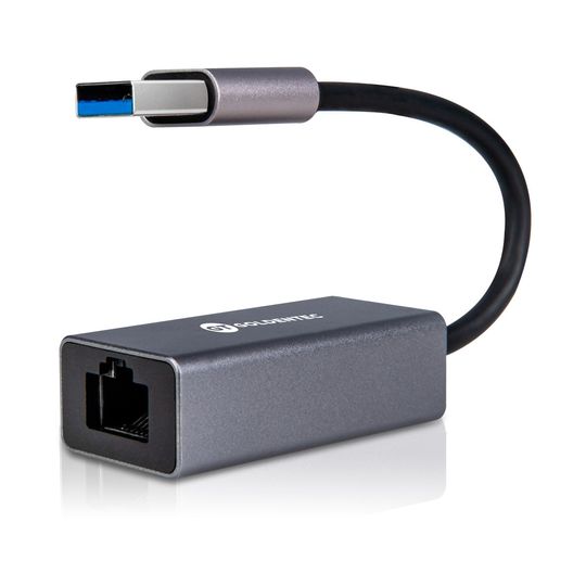 Cabo Adaptador USB 3.0 Giga Ethernet para RJ45 10/100/1000Mbps 18,5cm | Goldentec