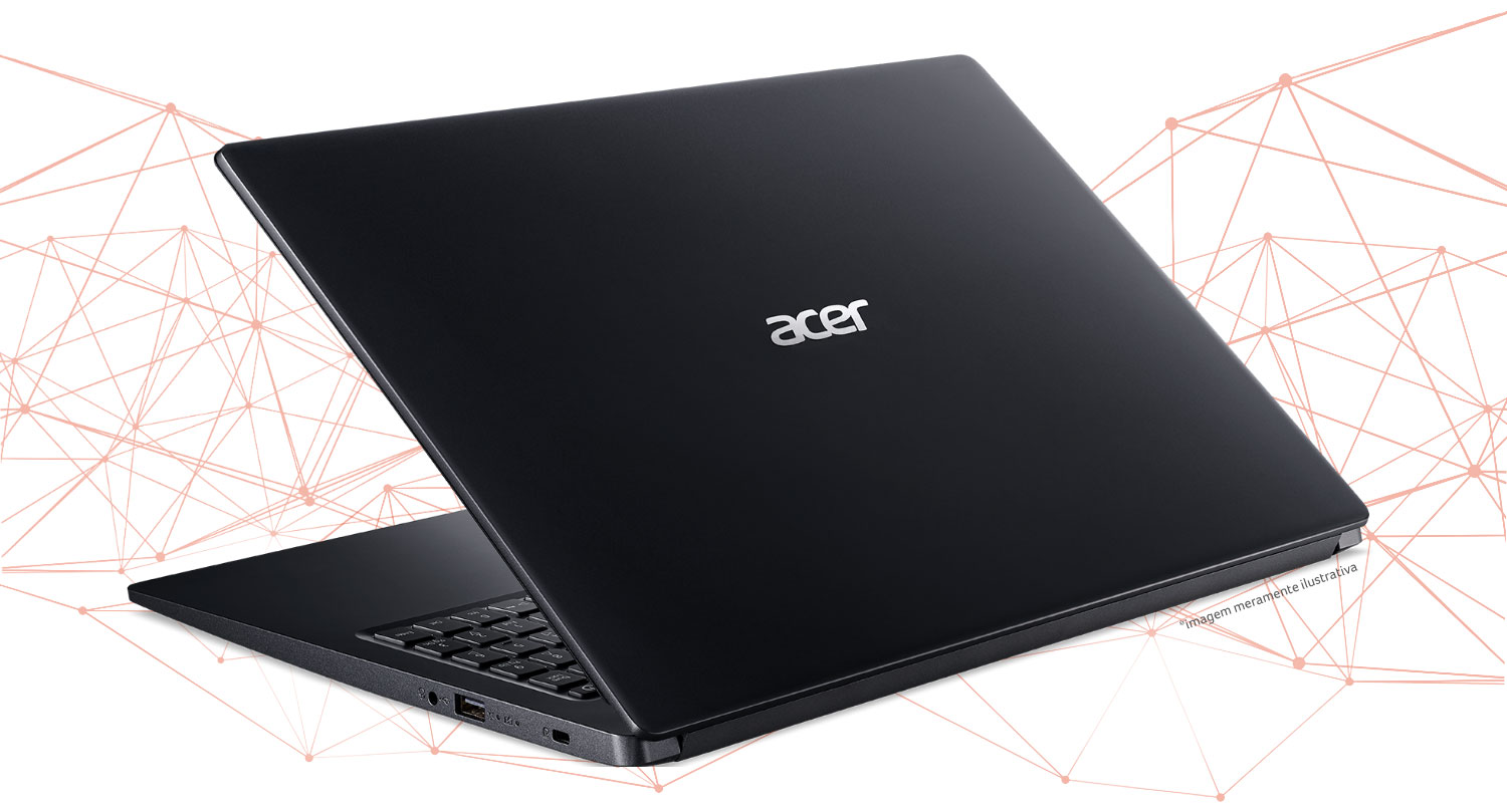Notebook Acer Aspire 3 A315-23-R5DQ AMD Ryzen™ 3-3250U 8GB SSD 512GB - Windows 11 15.6