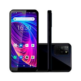 Kit-com-Smartphone-Philco-Hit-P8-3GB-RAM-32GB-Dark-Azul---Headphone-GT-Duo-com-Microfone-Integrado-Branco-Cinza-|-GT