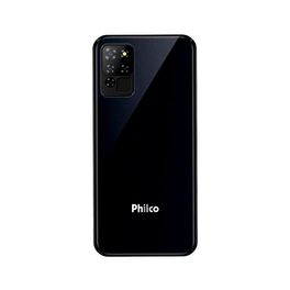 Kit-com-Smartphone-Philco-Hit-P8-3GB-RAM-32GB-Dark-Azul---Headphone-GT-Duo-com-Microfone-Integrado-Branco-Cinza-|-GT