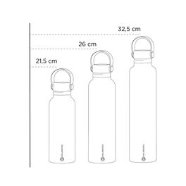 Garrafa Térmica GT Thermos Inox 750ml Preta - Ibyte