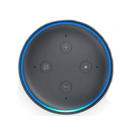 Kit-Amazon-Echo-Dot-3ª-Geracao-Smart-Speaker-com-Alexa-Preto---Lampada-Inteligente-Wi-Fi-LED-RGB-Compativel-com-Alexa-e-Google-Assistente-9W-|-GT