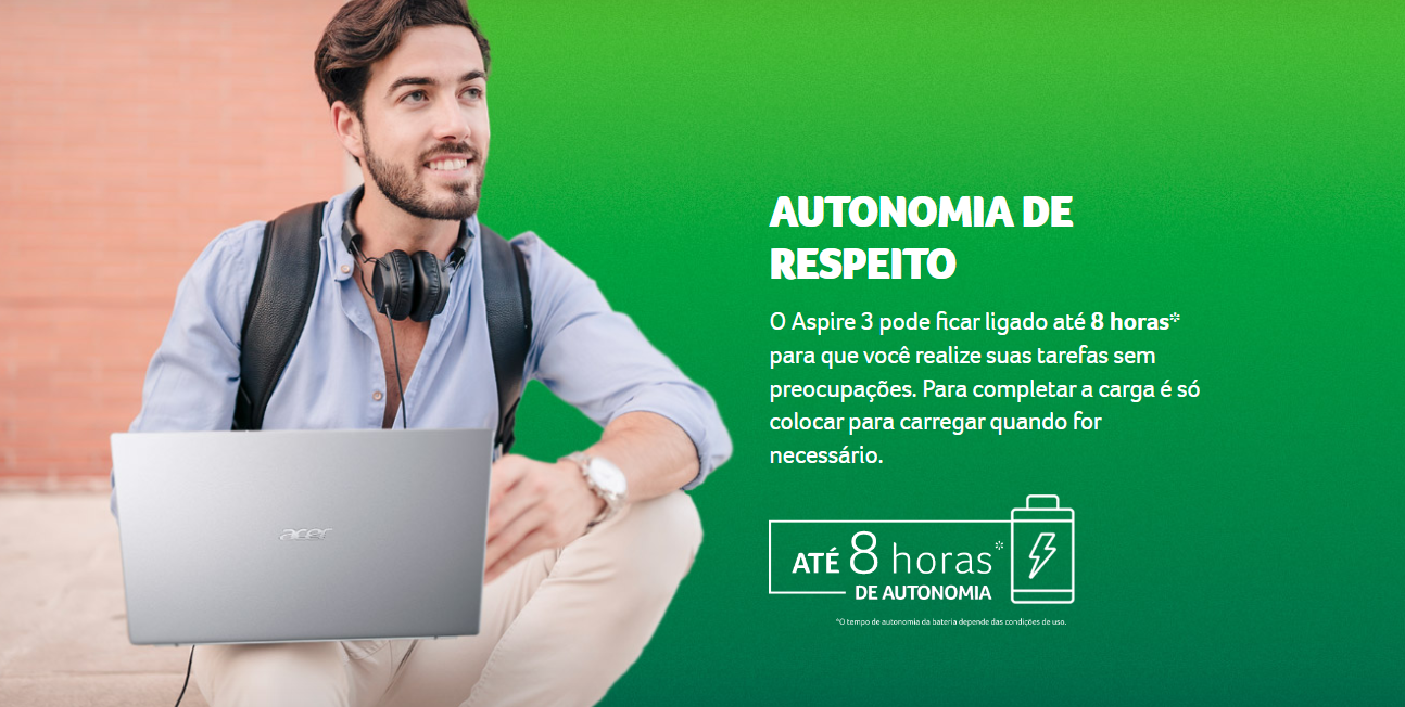 Notebook Acer Aspire 3, 15.6 Full HD, Intel® Core™ i5-1135G7, 8GB, 256 SSD, Windows 11 - A315-58-573P