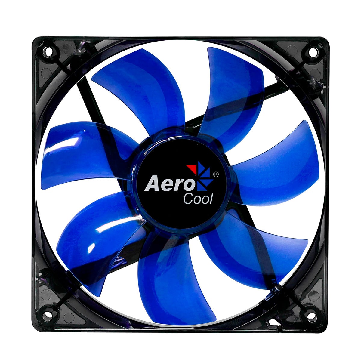 Cooler FAN Aerocool 120mm LED Vermelho - EN51363