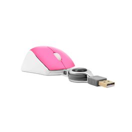 Mini-Mouse-Retratil-Colors-USB---Rosa-|-GT