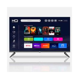 Kit-com-Smart-TV-43--LED-4K-Ultra-HD-HQ---Soundbar-2.1-Canais-Bluetooth-180W-RMS-com-Subwoofer-e-USB-|-GT