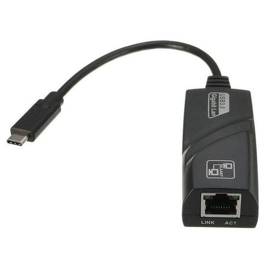 Adaptador USB Type-C RJ45 10/100/1000, Gv Brasil - ADT.2701