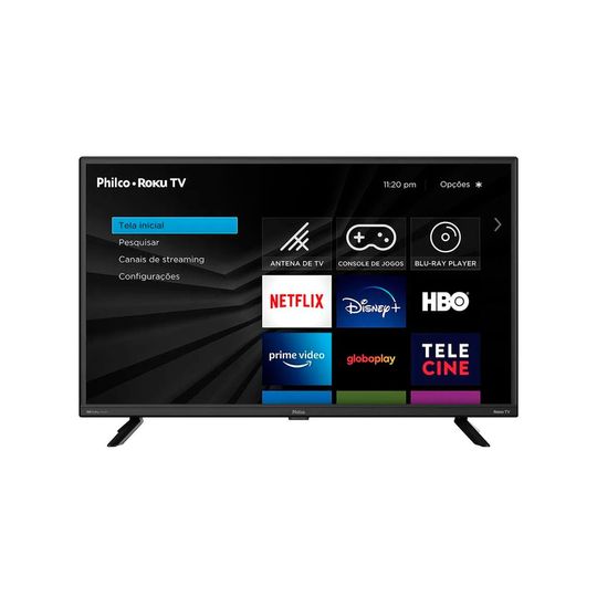 Smart-TV-32--Philco-HD-DLED-Roku-2-HDMI-1-USB---PTV32G70RCH